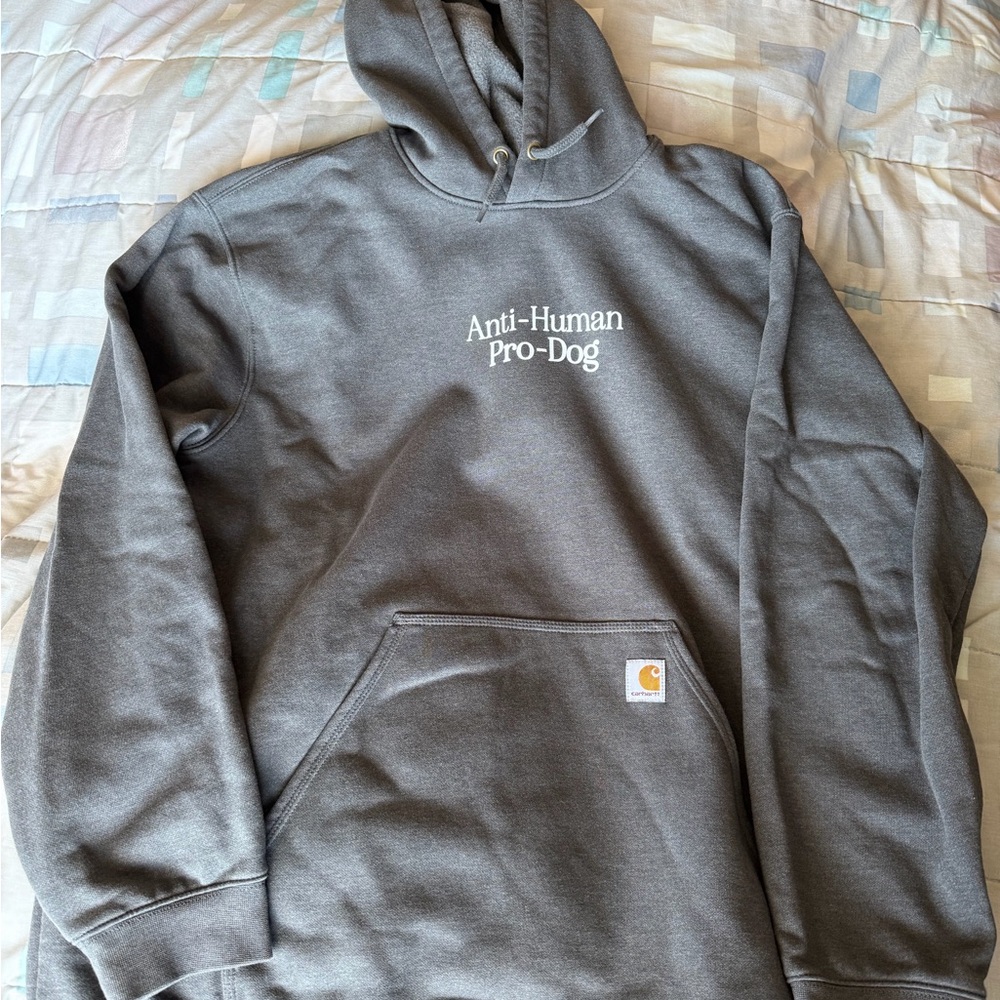 Carhartt Dark Gray Garment Label
